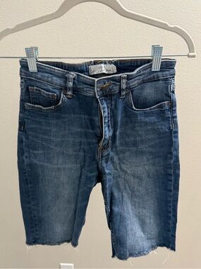 Lee Women's Blue Denim Cutoff Jean Shorts
